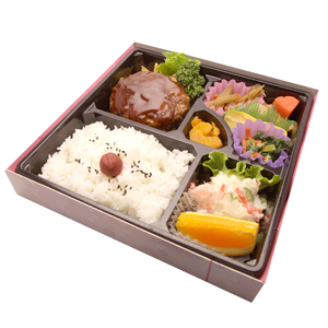 手作り煮込みハンバーグ